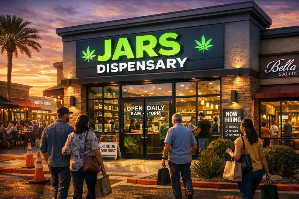 Jars Dispensary Expands North Peoria Site by 145% to Serve Rising Demand