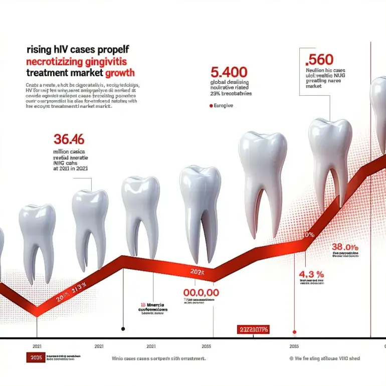 Rising HIV Cases Propel Necrotizing Ulcerative Gingivitis Treatment Market Growth