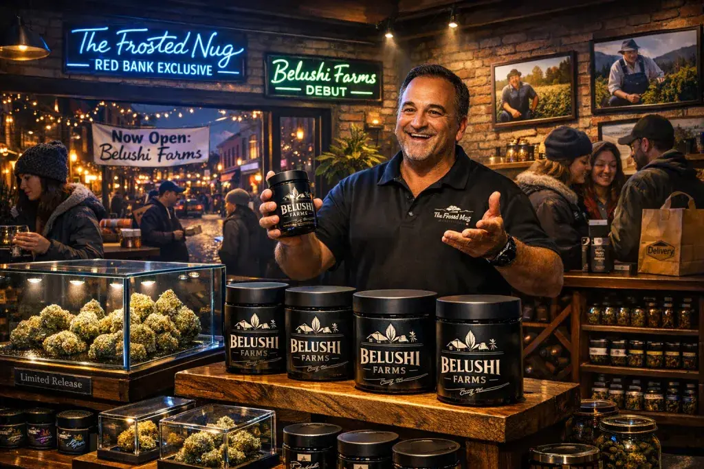 The Frosted Nug Launches Belushi Farms, Pioneering Craft Cannabis in Red Bank