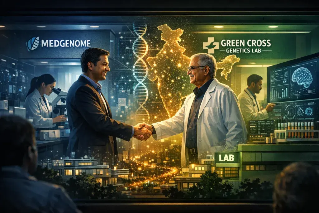 MedGenome Secures Majority Stake in Gujarat's Green Cross Genetics Lab