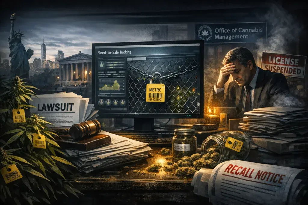 New York Cannabis Agency Faces Lawsuit, Recall Fallout Over Tracking Mandate