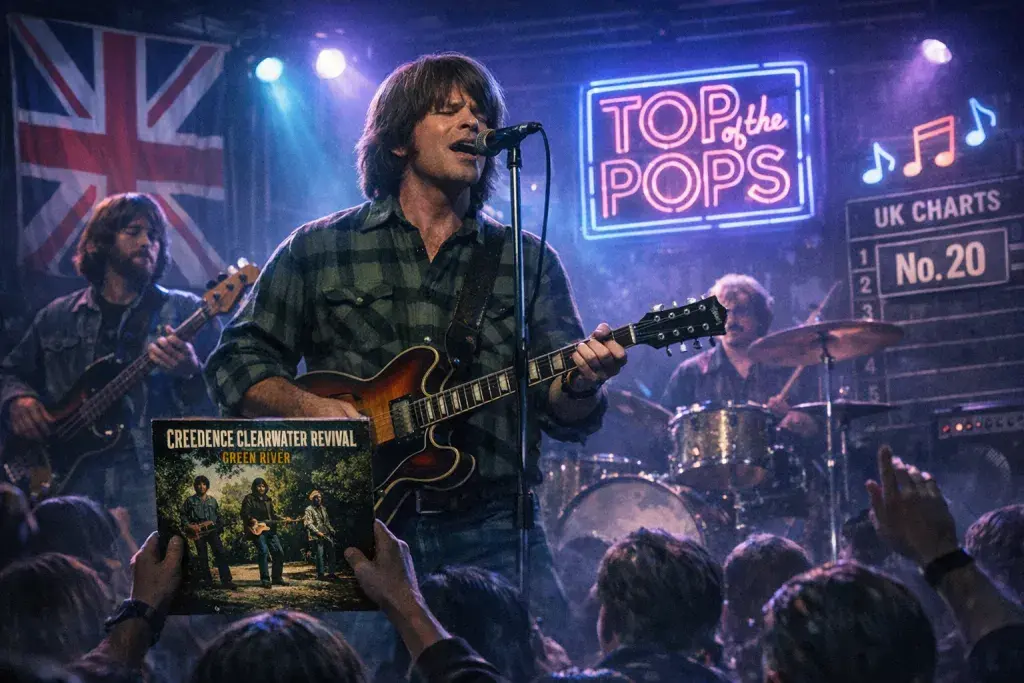 Creedence Clearwater Revival’s Green River Conquers UK Charts on January 24, 1970