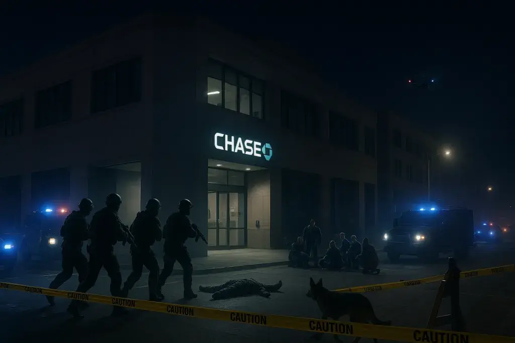 Bakersfield Bank Hostage Standoff Ends With FBI Shooting Suspect Dead