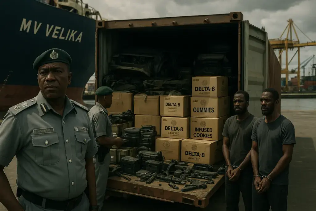 Nigerian Customs Seizure Exposes Cannabis Trafficking Through Legitimate Trade Routes